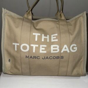 Marc Jacobs Beige Canvas Tote